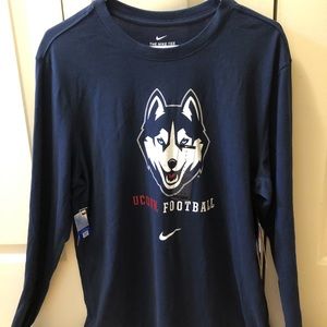 Men’s UCONN football long sleeve T-shirt